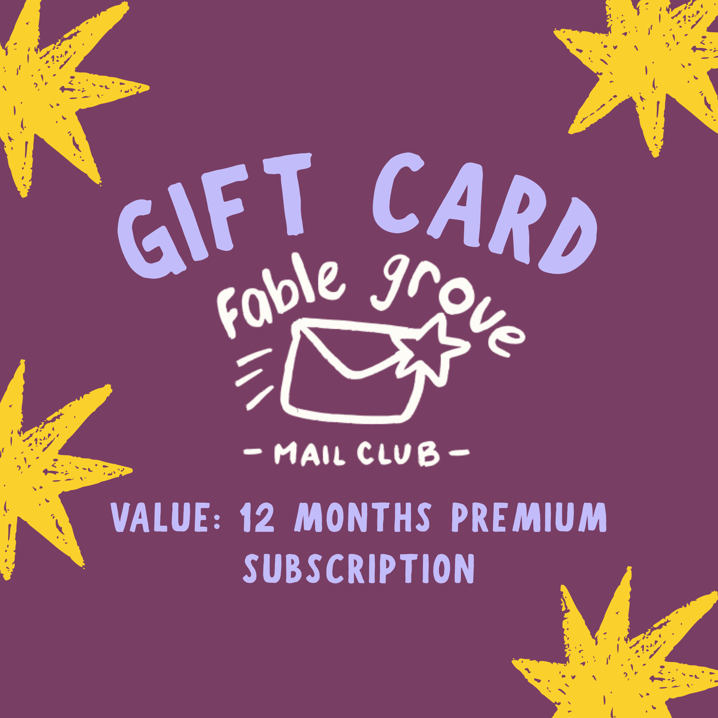 Gift 12 Months of Fable Grove Mail Club