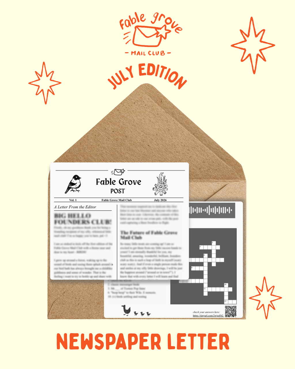 Fable Grove Mail Club Subscription